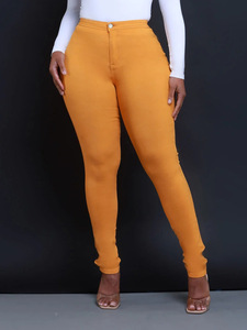 Vente en gros 2025 mode <span class=keywords><strong>pantalon</strong></span> extensible pour <span class=keywords><strong>femme</strong></span> taille haute couleur bonbon <span class=keywords><strong>pantalon</strong></span> extensible de couleur unie <span class=keywords><strong>pantalon</strong></span> crayon pour <span class=keywords><strong>femme</strong></span> <span class=keywords><strong>pantalon</strong></span> décontracté - Product Image 5