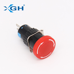 LA16-16Y-11 16MM Commutateur à bouton-poussoir circulaire de <span class=keywords><strong>type</strong></span> momentané de haute qualité - Product Image 3