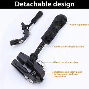 Kit Universal de Reparación de Cremalleras, Deslizador de Cremallera Desmontable Instantáneo para Chaquetas, Bolsos y Abrigos, Sin Necesidad de Coser - Product Image 3