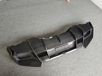 Kit de carrosserie de diffuseur arrière de lèvre de pare-chocs arrière de lèvre arrière de fibre de carbone de M pour Lamborghini Huracan LP610 LP580