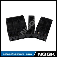 Interruptor de Circuito Miniatura (MCB) de 2 Polos, Negro, Tipo Enchufable, 120V/240V 50A, Fabricantes Profesionales