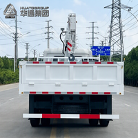 Camion-grue robuste Dongfeng 4x2 à 6 roues, 8 tonnes, avec grue à flèche, solutions personnalisées