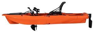 เรือคายัคแบบนั่งบน Yak Outdoors สำหรับตกปลา 1 ที่นั่ง ขนาด 3.1-4 เมตร ดีไซน์แบบต่อประกอบได้ เหมาะสำหรับแม่น้ำ พร้อมระบบขับเคลื่อนด้วยเท้าเหยียบ - Product Image 4