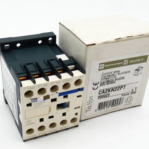 Telemecanique Электрический CA2KN22P7 050025 вспомогательный контактор-Un/оригинальный контроллер для программирования упаковки, промышленная автоматизация - Product Image 1