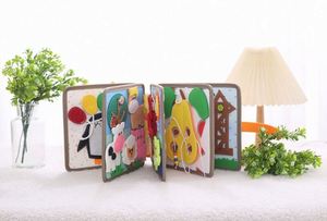 Juguetes Montessori al por mayor: Libro sensorial de fieltro de ciervo, Libro de actividades de fieltro suave para niños pequeños, Tablero de actividades de fieltro para niños pequeños - Product Image 2