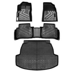 <span class=keywords><strong>Tappetini</strong></span> per auto universale TPE per tutte le stagioni <span class=keywords><strong>tappetini</strong></span> anteriori Full Surround per gli interni di Design sportivo in plastica - Product Image 4