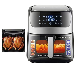 Nueva Freidora de Aire sin Aceite de 8.5L 2025 - Pantalla Digital Inteligente - Multifuncional de Acero Inoxidable Antiadherente - Product Image 3