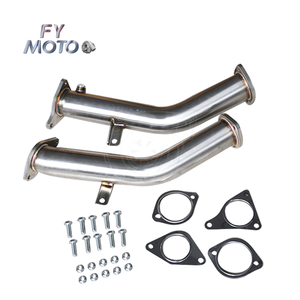 Tubo de escape para Infiniti Q50 Q60 2016-2020 3,0 T <span class=keywords><strong>sin</strong></span> silenciador AWD RWD 3 pulgadas - Product Image 3
