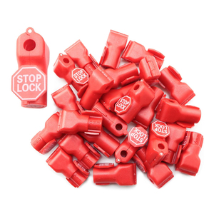 กุญแจล็อคแบบ RTS สำหรับตะขอเกี่ยวพลาสติกสีแดง ป้องกันการโจรกรรม สำหรับโชว์สินค้าในร้านค้าปลีก - Product Image 6