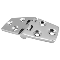 Charnière en acier inoxydable 316 poli miroir, quincaillerie marine pour yacht, en vente