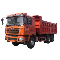 Camion benne basculante SHACMAN 6x4 380HP robuste pour l'exploitation minière et la construction