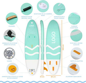 Tabla de <span class=keywords><strong>Paddle</strong></span> <span class=keywords><strong>Surf</strong></span> <span class=keywords><strong>Hinchable</strong></span> Personalizada Barata para Todo Terreno - Product Image 3