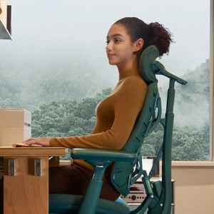 <span class=keywords><strong>Silla</strong></span> Ejecutiva Ergonómica de Oficina Libernovo Omni Living Modern, de Plástico, con Malla, Masaje Eléctrico, para <span class=keywords><strong>Escritorio</strong></span> y Computadora, Estilo <span class=keywords><strong>Herman</strong></span> <span class=keywords><strong>Miller</strong></span> - Product Image 2