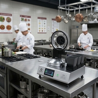 Robot de cuisson automatique T-Chef en acier inoxydable 304 5KW à économie d'énergie avec écran tactile pour restaurants à service rapide (QSR) - Contrôle de la température