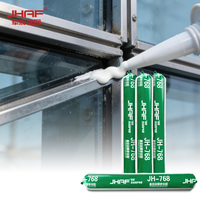 Scellant silicone neutre pour mur-rideau en verre, adhésif silicone résistant aux intempéries pour fenêtres et portes de construction