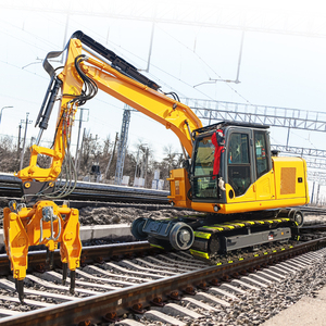 Excavadora ferroviaria <span class=keywords><strong>Sleeper</strong></span> <span class=keywords><strong>Grab</strong></span> Grapple Lastre Excavadora hidráulica Equipo de mantenimiento de vías para mantenimiento de vías ferroviarias - Product Image 2