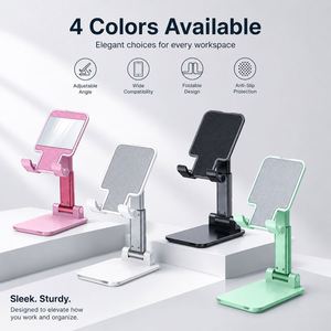 Wholesale Promo Gift Custom Logo Multifunctional Metal Plastic Phone <b>Tablet</b> <b>Stand</b>, Desktop <b>Stand</b> for Mobile Phones - Product Image 2