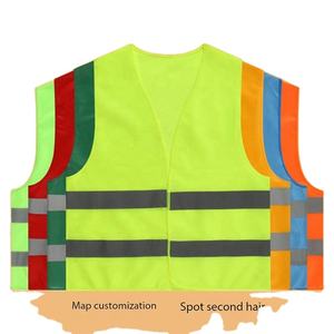 Gilet di sicurezza di protezione di sicurezza comodo e traspirante in cantiere - Product Image 4