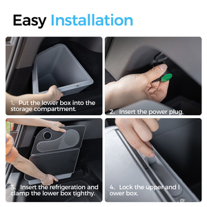 Congélateur pour Tesla Model Y, congélateur de coffre, design sportif, réfrigérateur de camping, compresseur en plastique, réfrigérateur <span class=keywords><strong>12V</strong></span> Volta - Product Image 5