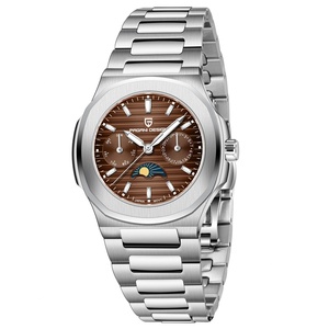 Montre de marque PAGANI DESIGN1786 pour homme, montre-bracelet à quartz avec phase de lune, tendance 2025, nouvelle collection - Product Image 2