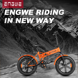 Bicicleta Eléctrica Plegable <span class=keywords><strong>ENGWE</strong></span> <span class=keywords><strong>Engine</strong></span> <span class=keywords><strong>X</strong></span> 250W con Batería de Iones de Litio de 48V 13Ah y Neumáticos Gruesos de 20 Pulgadas - Product Image 5