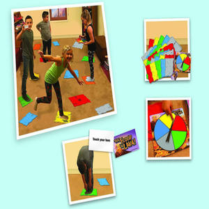 Vente Flash Transfrontalière : Jeu de Cartes pour Enfants « Le Sol est en Lave » – Jeu de Société Rotatif - Product Image 4