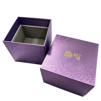 Boîte en carton pour montre, effet dorure à chaud, emballage de luxe haut de gamme, flacon de parfum pour Cologne, boîte cadeau beauté