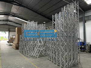 ESI Professional <strong>Truss</strong> <strong>Tower</strong> with Rigging Points for Speakers Portable <strong>Truss</strong> <strong>Tower</strong> for Outdoor Events &amp; Concert Sound