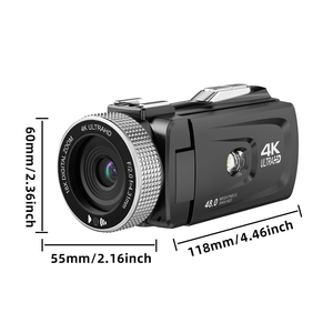 Meilleures ventes 2024 NOUVEAU Mini caméscope numérique Full HD <span class=keywords><strong>NXCAM</strong></span> 4K avec zoom numérique 18X MicroSD jusqu'à 512G pour la photographie - Product Image 2