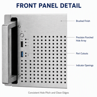 Châssis de serveur TZR 4U, fabrication sur mesure en tôle, découpe laser, poinçonnage, boîtier de montage en rack de précision, pièces de boîtier, usine