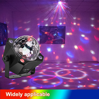 Portable activé par le son fête extérieure batterie intérieure prise USB Dj lumière Disco boule lumière stroboscopique lampe fête à la maison