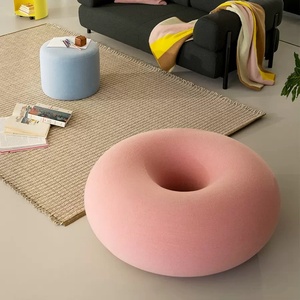 Fauteuil inclinable rond simple et moderne de conception suédoise, fauteuil en tissu pour salle à manger, salon, chambre à coucher, balcon, détente - Product Image 4