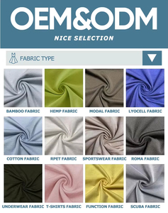 2026 Quần Áo 340G 34.5% Cotton Pha Trộn 65.5% Polyester Vải Dệt Kim Hai Mặt Chất Liệu Quần Áo Cho Phụ Nữ Của Tops Và Quần - Product Image 5