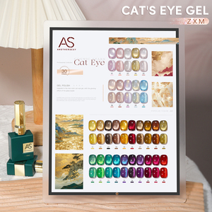 Set de Esmalte de Uñas en Gel Ojo de Gato Star River de 30 Colores, 15ml, Gel Magnético con Cuentas de Vidrio, Semipermanente, Removible con UV, para Salón de Uñas - Product Image 3