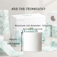 Papier toilette 3 plis 48 rouleaux 500 feuilles par rouleau Grand paquet Pulpe de bois vierge Papier toilette pour salle de bain Achat en gros pour distributeur importateur