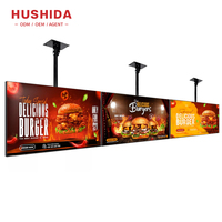 Pantalla Digital para Menú de Restaurante de 32, 43 y 55 Pulgadas, 2K 4K, Android, WiFi, Señalización Digital Publicitaria