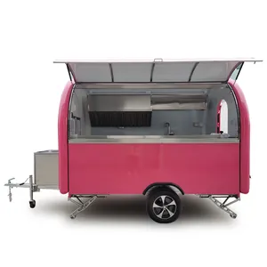 Silang SL-6 Mobile Food cart Outdoor wedding bar trailer electric truck food cart for sale Europe