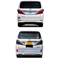 Pare-chocs en matériau PP de haute qualité pour toyota alphard 2008 2009 2010 2011 2012 2013 2014 année améliorée 2020 SC modellista look