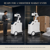 ZCH Robot de Moxibustion Thérapeutique, Appareil de Massage Électronique Chauffant pour Brûler les Graisses, Masseur Dorsal Intelligent à Écran Tactile pour Toute la Silhouette