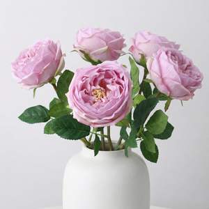 Rosas Artificiales de Ecuador Hechas a Mano, de Alta Calidad, Realistas y Humectantes, para Oficina, Hogar, Bodas, Día de la Madre, Venta al Por Mayor - Product Image 1