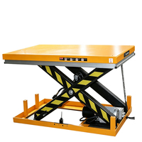 Plateforme élévatrice à ciseaux hydraulique fixe de 1,8 tonne, hauteur de levage de 4 m, plateforme élévatrice à ciseaux stationnaire pour le levage de pièces lourdes