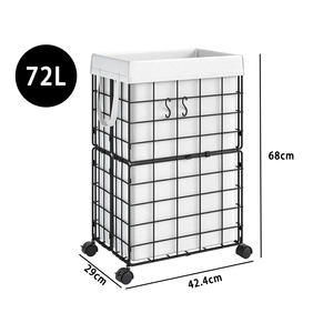 Lớn giặt cản trở với bánh xe gấp giặt cản trở khung sắt ráp giặt cản trở - Product Image 4