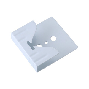Bathroom Wall Mount Bracket 25 Mm Cold <b>Rolled</b> Steel Durable Minimalist Design For <b>Mirror</b> Glass Panel Fixing - Product Image 3