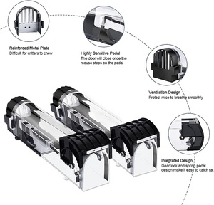 SJZ OEM/ODM alto efficace solido eco-friendly umano cattura dal vivo ratto e topo trappola macchina con materiale ABS - Product Image 2