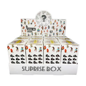 SY Sneaker modelo caja ciega con vitrina transparente 3D Mini Sneaker juguete Color aleatorio/estilo caja misteriosa para regalo <span class=keywords><strong>de</strong></span> tendencia - Product Image 6