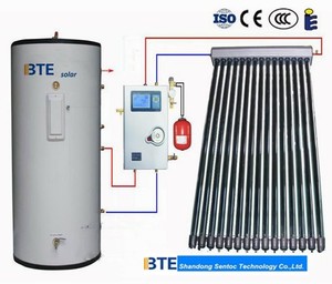Système de Chauffe-Eau Solaire à Tubes Évacués et Caloducs Pressurisé Séparé de 150-500 Litres - Product Image 2