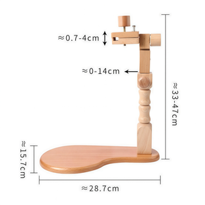Kit <span class=keywords><strong>de</strong></span> broderie professionnel en bois avec cadre rotatif à 360 degrés et support <span class=keywords><strong>de</strong></span> bureau pour point <span class=keywords><strong>de</strong></span> croix, vente en gros - Product Image 3