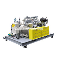 Compresseur industriel électrique 20 kW à haute pression pour oxygène et gaz naturel avec sortie de données en temps réel