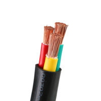 Câble RVV 1 2 3 4 5 conducteurs en cuivre pur, fil électrique flexible, câble d'alimentation isolé en PVC pour appareils électroménagers