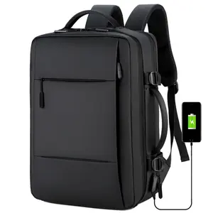 Distribuidores de bagagem, atacado, bagagem, moda, à prova d' água, usb, masculino, luxo, negócio, mochila softback, laptop